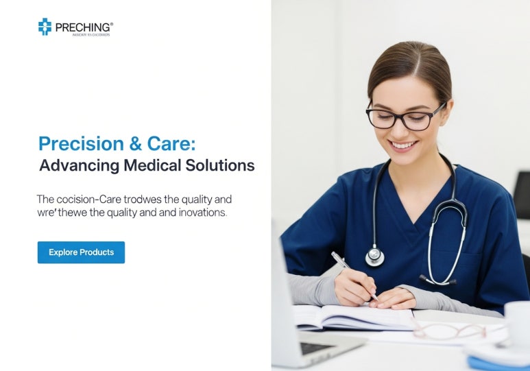 의료기기 상세페이지 디자인 예시 이미지